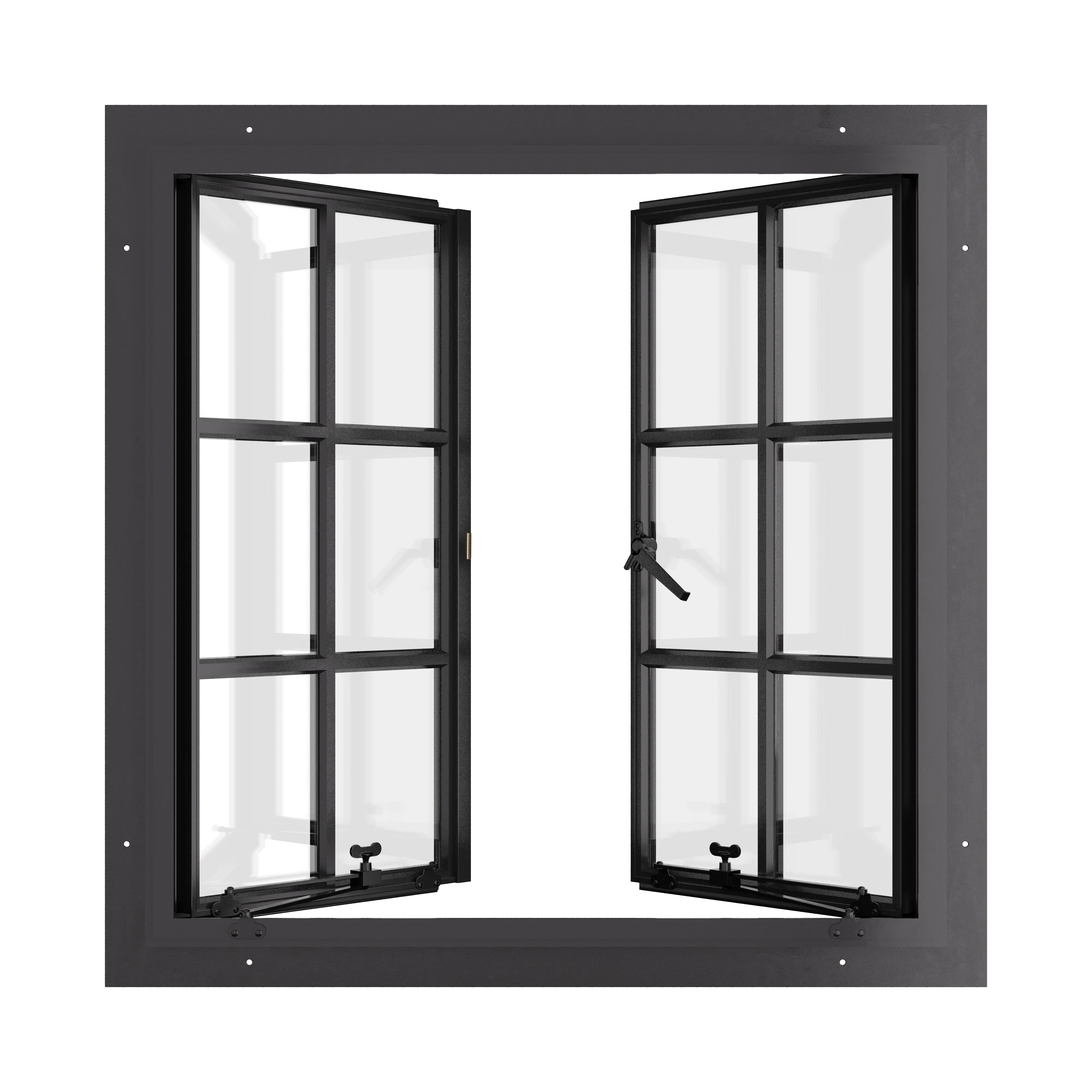 Air Window 1V 2H - Double Casement Square | Standard Sizes