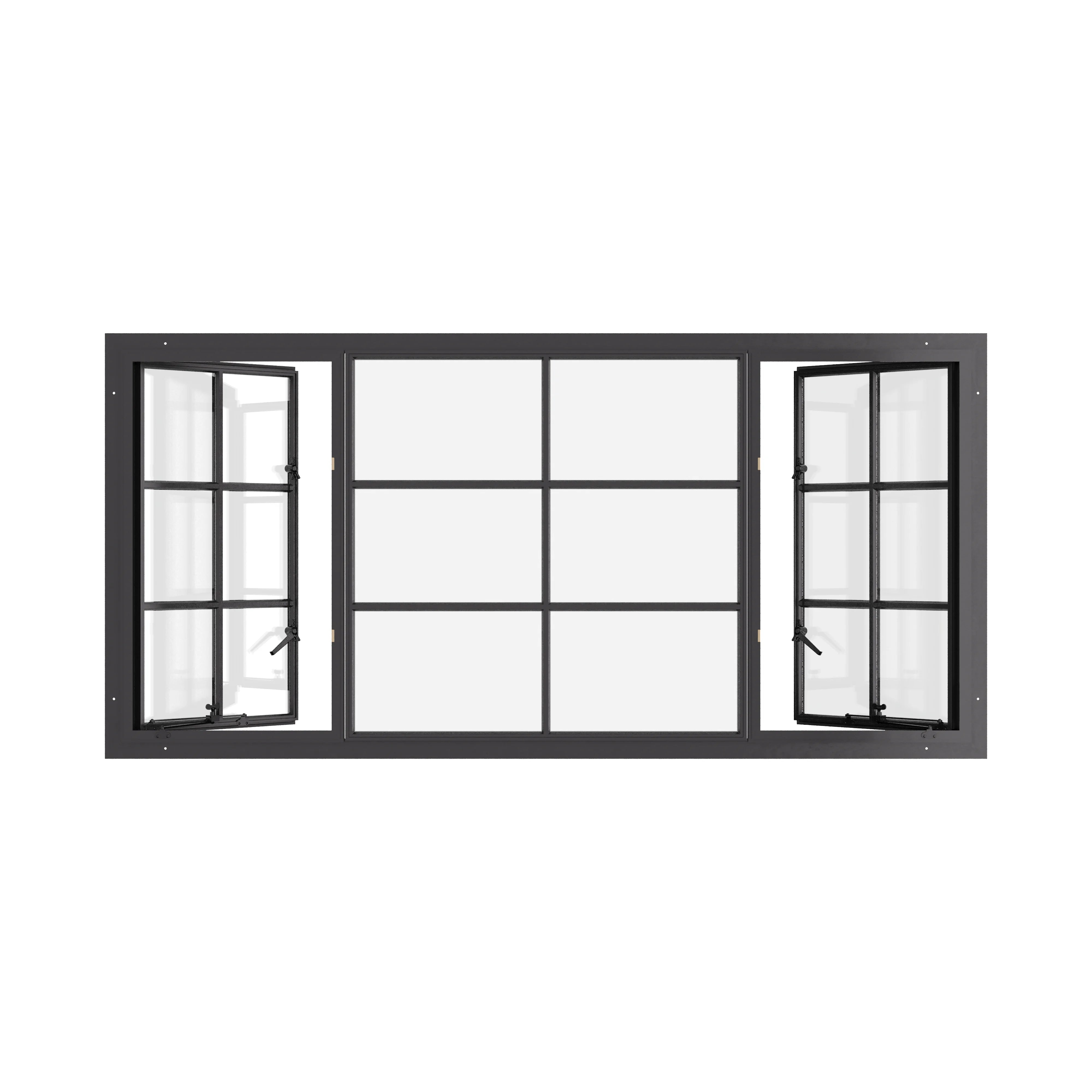 Air Window 1V 2H - Dual Single Casement | Standard Sizes