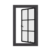 Air Window 1V 2H - Single Casement Portrait | Clearance - 35" x 56" / Left Hand Out Swing / Vitro Low-e Glass