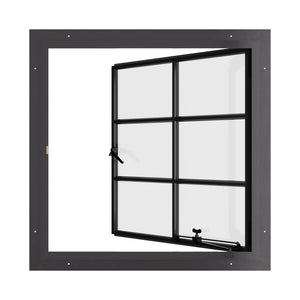 Air Window 1V 2H - Single Casement Square | Standard Sizes