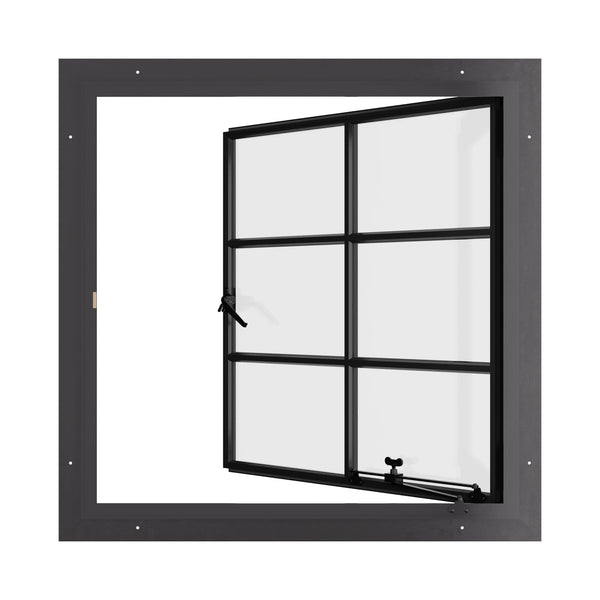 Air Window 1V 2H - Single Casement Square | Standard Sizes