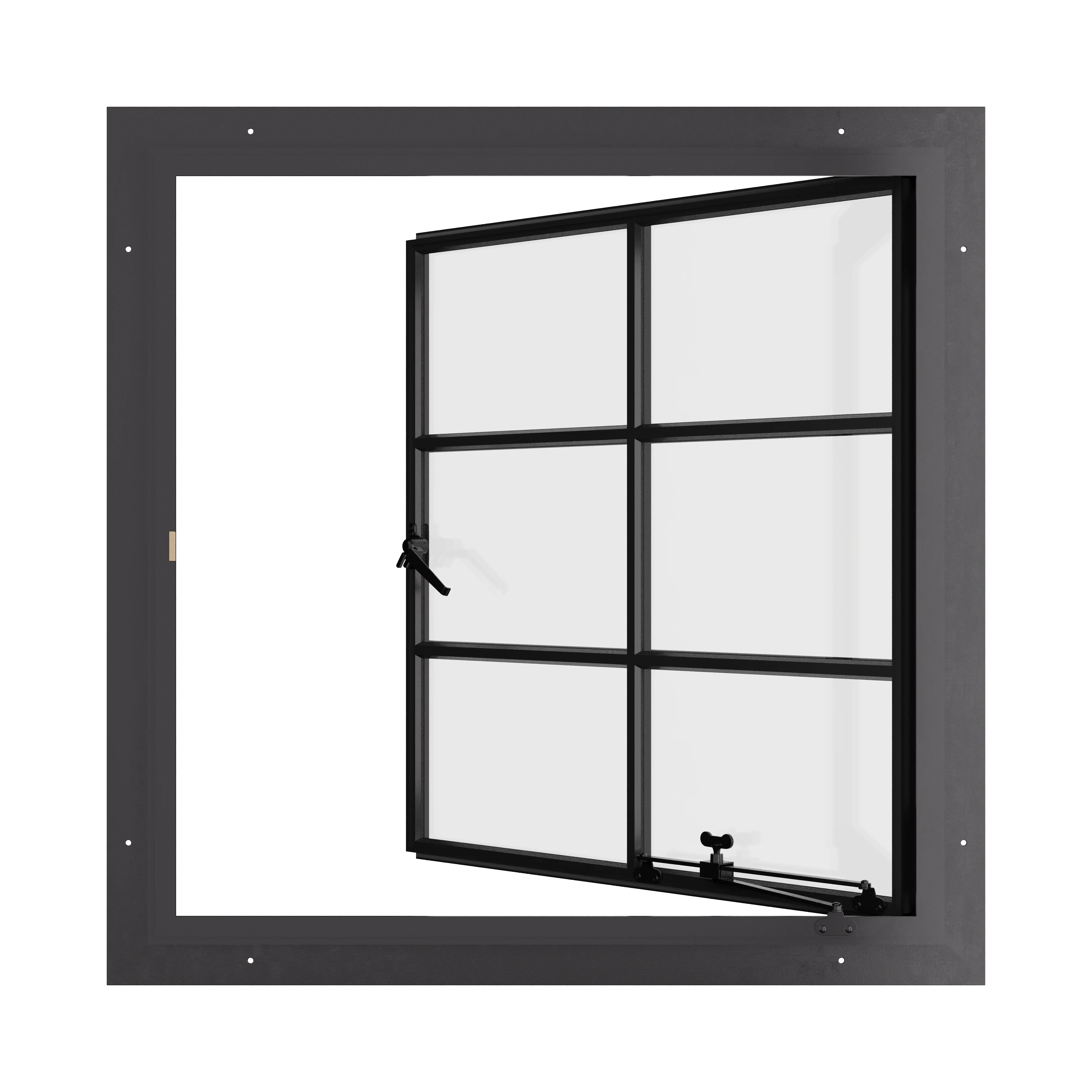 Air Window 1V 2H with Thermal Break - Single Casement Square | Standard Sizes