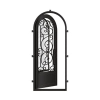 Beverly with Thermal Break - Single Full Arch by Pinky’s Iron Doors — home doors, view 3