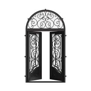 Beverly with Thermal Break and Full Arch Top Window - Double Flat | Standard Sizes