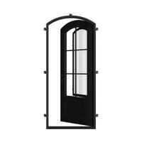 Bristol with Thermal Break - Single Arch | Standard Sizes by Pinky’s Iron Doors — home doors, view 3