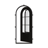Bristol with Thermal Break - Single Full Arch by Pinky’s Iron Doors — home doors, view 3