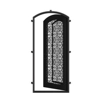 DNA' Door with Thermal Break - Single Arch by Pinky’s Iron Doors — home doors, view 4