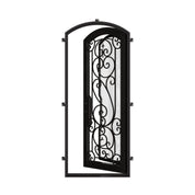 Golden Gate arch top swinging door with efficient glass.