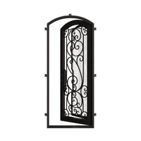 Hills with Thermal Break - Single Arch by Pinky’s Iron Doors — home doors, view 3