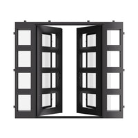 Knox with Side Windows - Double Flat | Standard Sizes