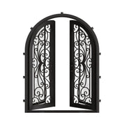 Miracle radius top iron door with thermal barrier.
