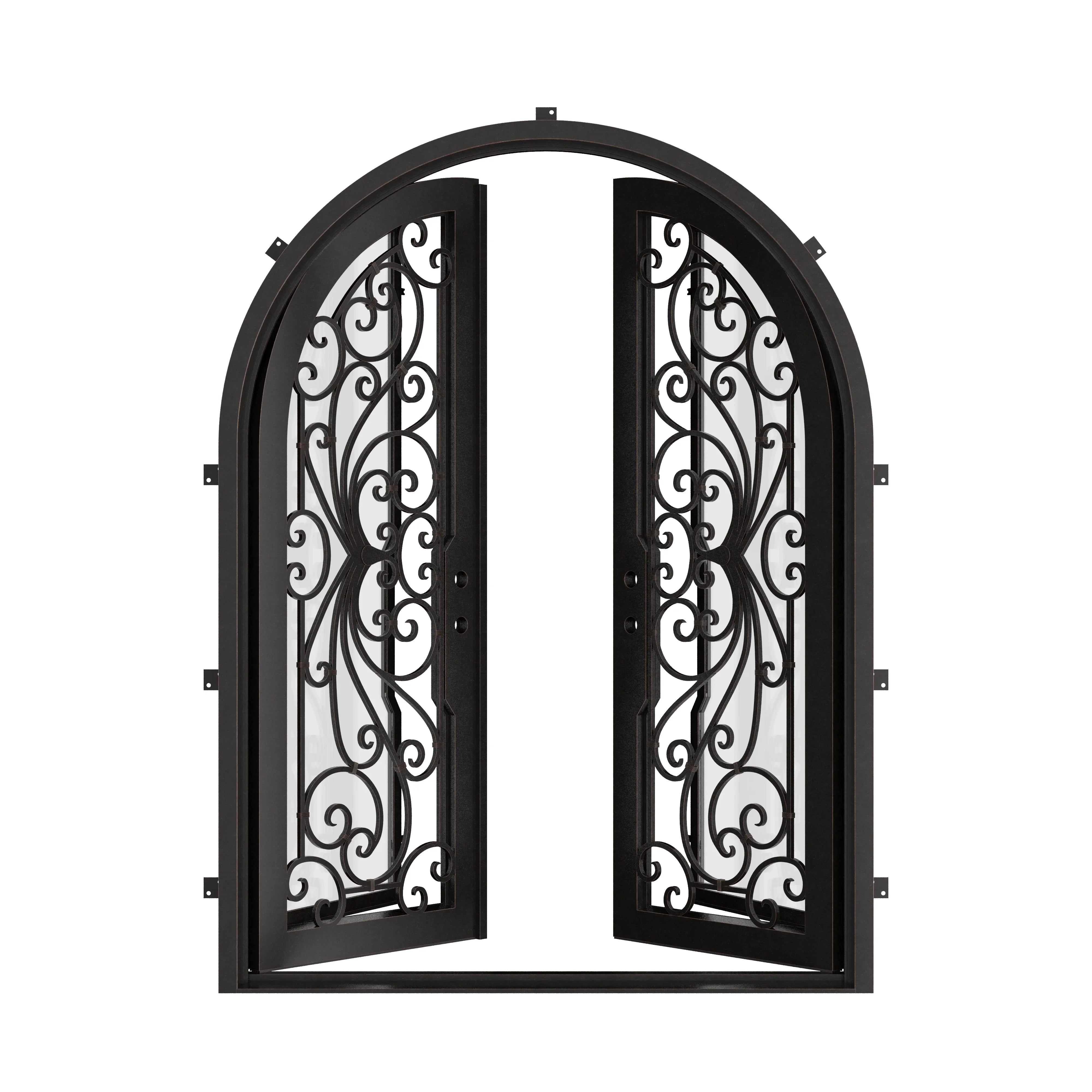 Miracle radius top iron door with thermal barrier.