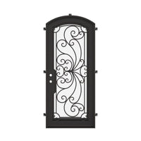 Miracle - Single Flat | Standard Sizes by Pinky’s Iron Doors — home doors, view 3