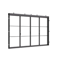 Air 4 - Center Split Bi-Fold | Standard Sizes by Pinky’s Iron Doors — home doors, view 4