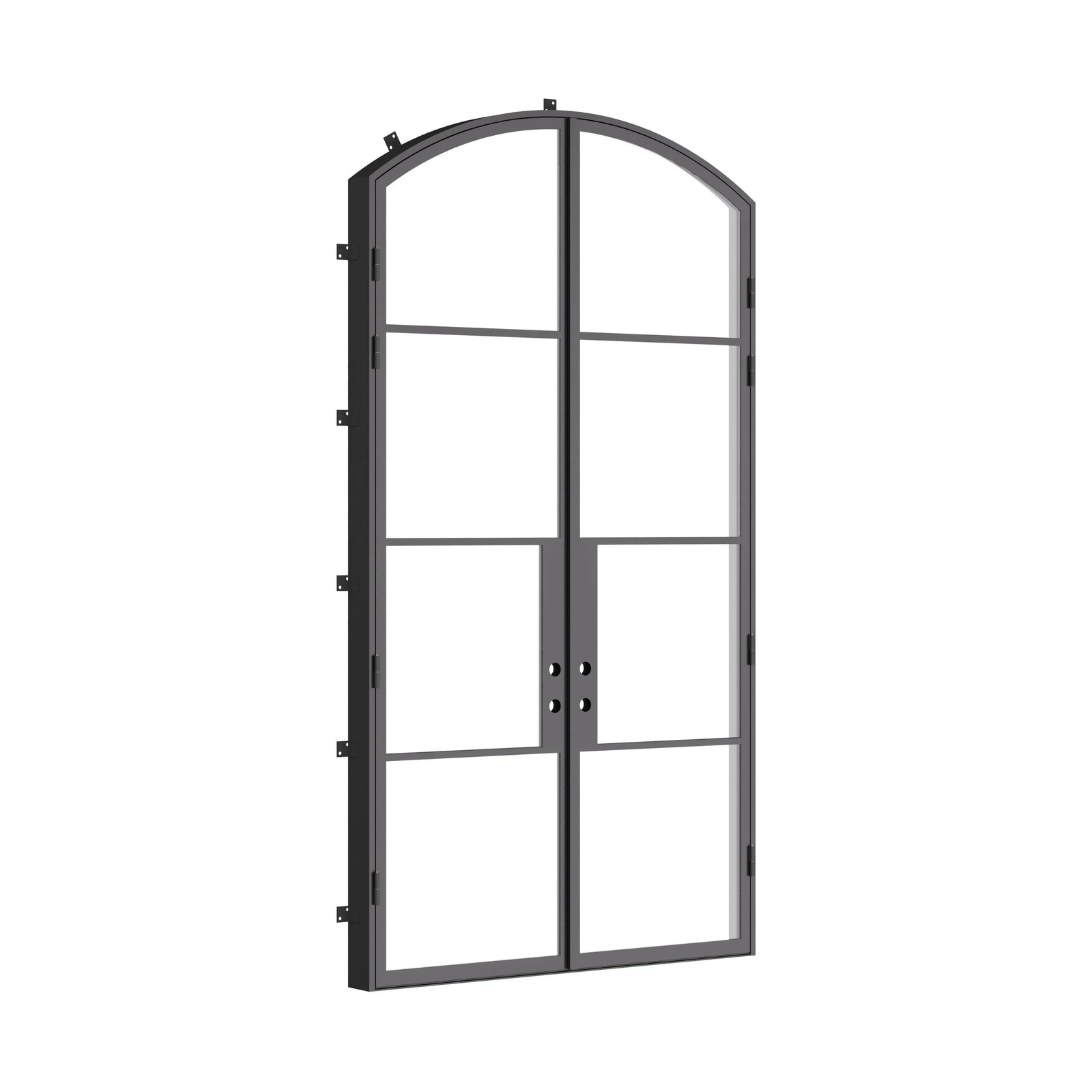 Pinkys Air 4 steel door, double, arch, closed