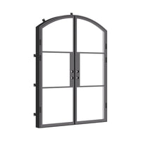 Air 4 - Double Arch by Pinky’s Iron Doors — home doors, view 4
