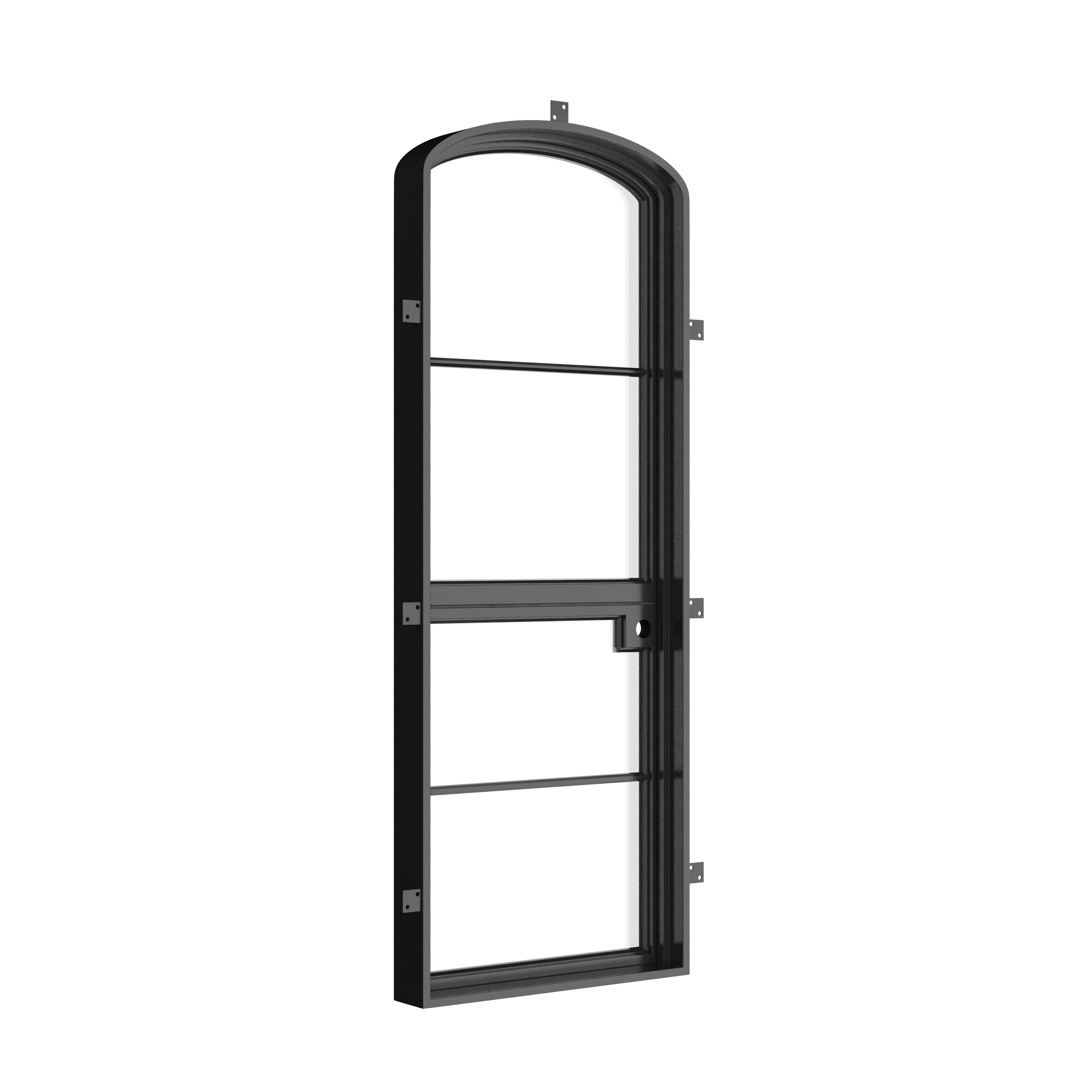 Air 4 Dutch single mini arch architectural door, NFRC-Rated galvanized construction