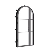 Air 4 thermally broken single arch door with right sidelight
