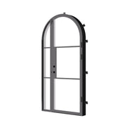 Air 4 single full arch modern door with left glass, cold rolled frame and premium paint