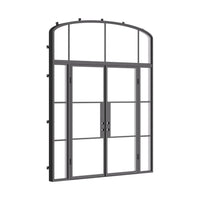 Air 4 with Side Windows and Mini Arch Top Window - Double Flat | Standard Sizes