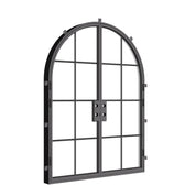 Custom double arch doors designed for temperature control
