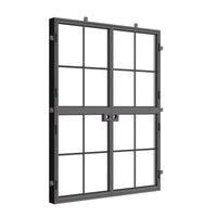 Air 5 Dutch - Double Flat | Standard Sizes by Pinky’s Iron Doors — home doors, view 4