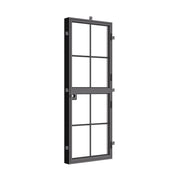 Air 5 Dutch single flat architectural steel entry door, narrow sightlines