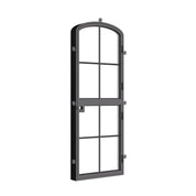 Air 5 Dutch single mini arch architectural steel exterior door with narrow profile frame