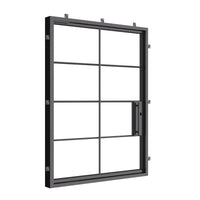 Air 5 Pivot - Flat | Standard Sizes by Pinky’s Iron Doors — home doors, view 4