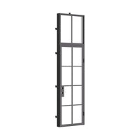 Air 5 with Flat Top Window - Single Flat by Pinky’s Iron Doors — home doors, view 4