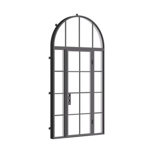 Air 5 with Side Windows and Full Arch Top Window - Single Flat | Standard Sizes