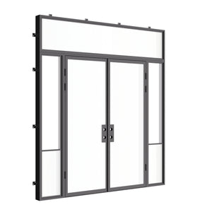 Air Grand with Thermal Break, Side Windows and Flat Top Window - Double Flat | Standard Sizes