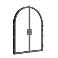 Air Lite - Double Full Arch | Standard Sizes by Pinky’s Iron Doors — home doors, view 4