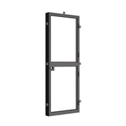 Pre-hung Dutch flat steel door with NFRC compliance.