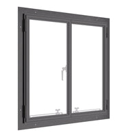 Air Window 0V 0H - Double Casement Square | Standard Sizes