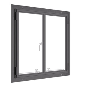 Air Window 0V 0H - Double Casement Square | Standard Sizes