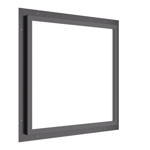 square steel window with low-e glass for hot climate performance