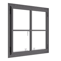 Air Window 0V 1H with Thermal Break - Double Casement Square | Standard Sizes