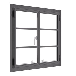 Air Window 0V 2H - Double Casement Square Pre-Sale | Arriving: 11-04-2025