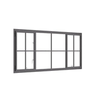 Air Window 1V 1H with Thermal Break - Dual Single Casement | Standard Sizes