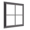 Air Window 1V 1H with Thermal Break - Fixed Square | Standard Sizes