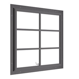 Air Window 1V 2H with Ring Pull - Awning Square | Standard Sizes