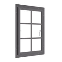 Air Window 1V 2H with Thermal Break - Push Out | Standard Sizes