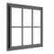 Air Window 2V 1H - Fixed Square | Standard Sizes