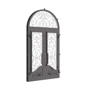 Beverly with Full Arch Top Window - Double Flat | Standard Sizes