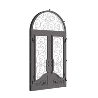 Beverly with Full Arch Top Window - Double Flat