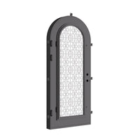 DNA' Door with Thermal Break - Single Full Arch | Standard Sizes by Pinky’s Iron Doors — home doors, view 4