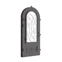 Golden Gate with Thermal Break - Single Full Arch | Standard Sizes by Pinky’s Iron Doors — home doors, view 4