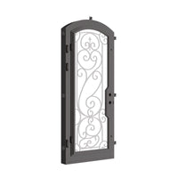 Hills with Thermal Break - Single Arch by Pinky’s Iron Doors — home doors, view 4