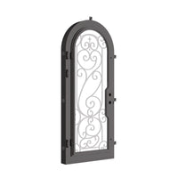 Hills with Thermal Break - Single Full Arch by Pinky’s Iron Doors — home doors, view 4